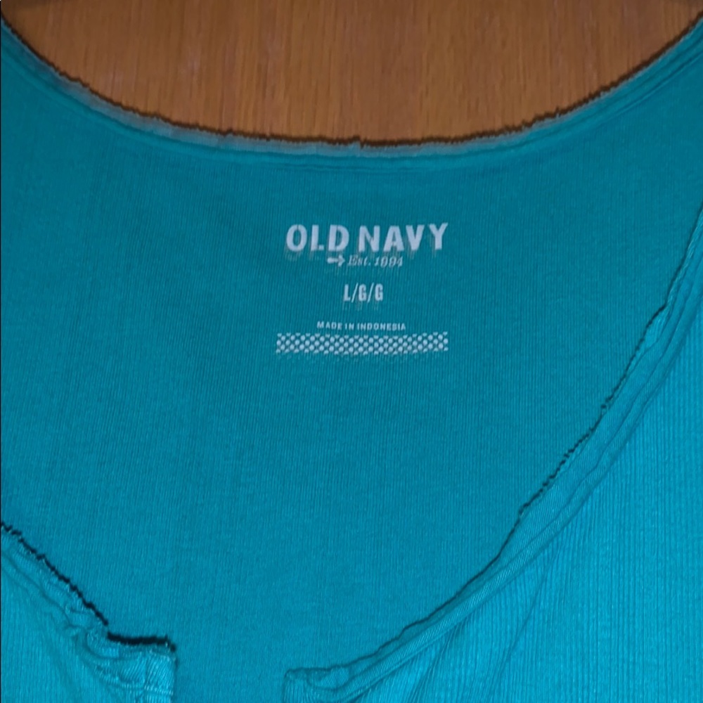 Button Front Tank - Picture 2 of 3